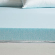 Load image into Gallery viewer, Sleep Philosophy 2&quot; Gel Memory Foam With 3M Cover 2&quot; Memory Foam Mattress Topper - Twin Xl BASI16-0555
