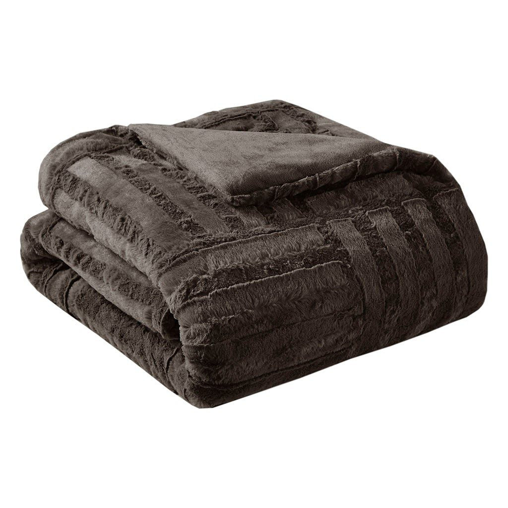 Madison Park Arctic Ultra Plush Down Alternative Throw - 50X60