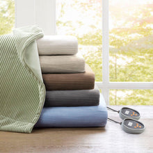 Load image into Gallery viewer, Beautyrest Electric Micro Fleece Heated Blanket - Twin BR54-0187 By Olliix
