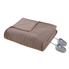 Load image into Gallery viewer, Beautyrest Electric Micro Fleece Heated Blanket - Twin BR54-0191 By Olliix
