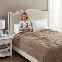 Load image into Gallery viewer, Beautyrest Electric Micro Fleece Heated Blanket - Twin BR54-0191 By Olliix
