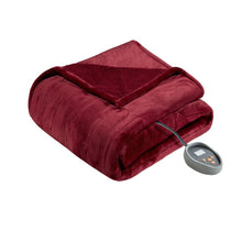 Load image into Gallery viewer, Beautyrest Heated Microlight To Berber Blanket - Full BR54-0390 By Olliix
