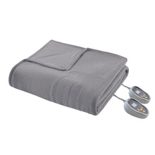 Load image into Gallery viewer, Beautyrest Electric Micro Fleece Heated Blanket - King BR54-0414 By Olliix

