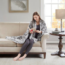 Load image into Gallery viewer, Beautyrest Heated Ogee Throw - 60X70&quot; BR54-0538 By Olliix
