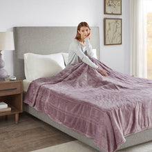 Load image into Gallery viewer, Beautyrest Heated Plush Blanket - Twin BR54-0654 By Olliix
