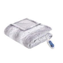 Load image into Gallery viewer, Beautyrest Zuri Oversized Faux Fur Heated Throw - 50X70&quot; BR54-0859
