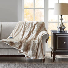 Load image into Gallery viewer, Beautyrest Zuri Oversized Faux Fur Heated Throw - 50X70&quot; BR54-0860
