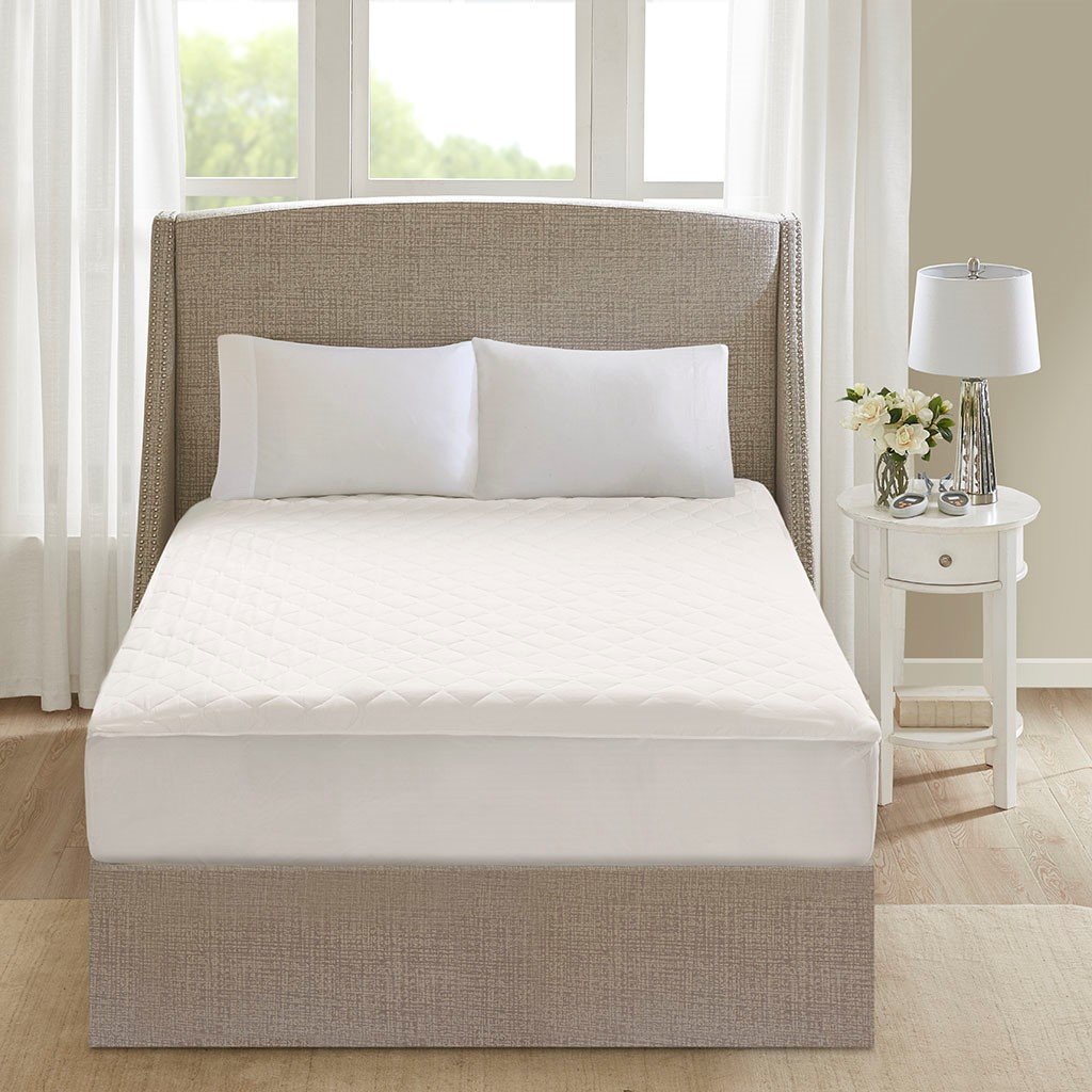 Beautyrest Cotton Cotton Deep Pocket Heated Mattress Pad-20 Heat Settings - Full BR55-0899