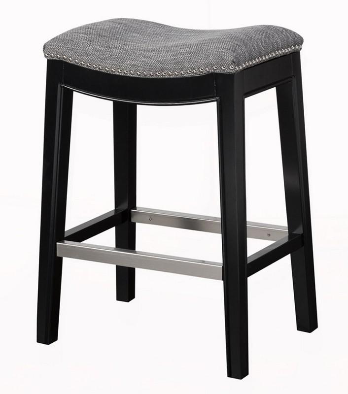 Madison Park Belfast Saddle Counter Stool FPF20-0401 By Olliix