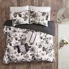 Load image into Gallery viewer, Intelligent Design Dorsey Floral Print Comforter Set - Full/Queen ID10-1591
