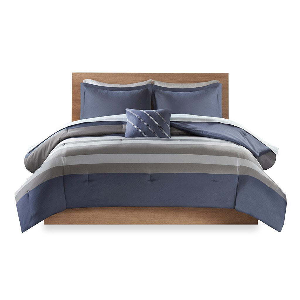 Intelligent Design Marsden Complete Bed Set Including Sheets - Twin ID10-1729