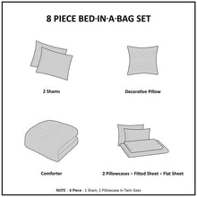 Load image into Gallery viewer, Intelligent Design Marsden Complete Bed Set Including Sheets - Queen ID10-1732
