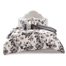 Load image into Gallery viewer, Intelligent Design Dorsey Floral Print Duvet Cover Set - Full/Queen ID12-1593
