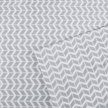 Load image into Gallery viewer, Intelligent Design Chevron Printed Microfiber Sheet Set -Twin ID20-290 By Olliix
