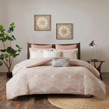 Load image into Gallery viewer, Ink+Ivy Ellipse Cotton Jacquard Comforter Set - King/Cal King II10-1053

