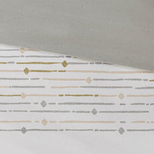 Load image into Gallery viewer, Ink+Ivy Nea Cotton Printed Comforter Set With Trims - King/Cal King II10-1057
