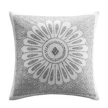 Load image into Gallery viewer, Ink Ivy Sofia Embroidered Decorative Pillow -20X20" II30-609 By Olliix
