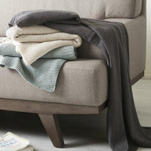 Load image into Gallery viewer, Ink Ivy Bree Knit Knit Throw -50X60&quot; II50-734 By Olliix
