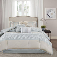 Load image into Gallery viewer, Madison Park Bennett 7 Piece Comforter Set -Queen MP10-2415 By Olliix
