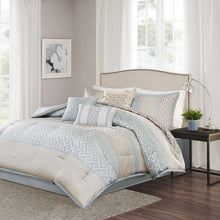 Load image into Gallery viewer, Madison Park Bennett 7 Piece Comforter Set - Cal King MP10-2417 By Olliix
