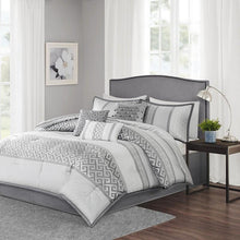 Load image into Gallery viewer, Madison Park Bennett 7 Piece Comforter Set - Cal King MP10-2420 By Olliix
