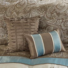 Load image into Gallery viewer, Madison Park Caroline Jacquard 7 Piece Comforter Set -Queen MP10-4322 By Olliix
