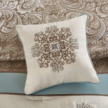 Load image into Gallery viewer, Madison Park Caroline Jacquard 7 Piece Comforter Set -King MP10-4323 By Olliix
