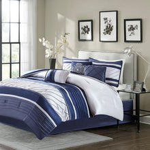 Load image into Gallery viewer, Madison Park Blaire 7 Piece Comforter Set -Queen MP10-4517 By Olliix
