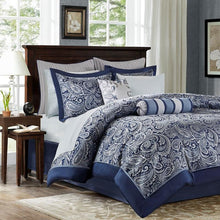 Load image into Gallery viewer, Madison Park Aubrey 12 Piece Complete Bed Set -King MP10-4696 By Olliix
