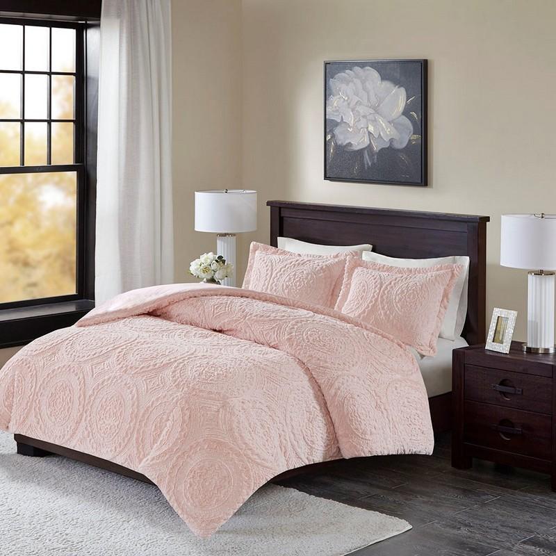 Medallion Ultra Plush Comforter Mini Set -Full/Queen MP10-5061 By Olliix