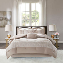 Load image into Gallery viewer, Madison Park Ava 7 Piece Chenille Jacquard Comforter Set - King MP10-6033
