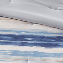 Load image into Gallery viewer, Madison Park Marina 8 Piece Printed Seersucker Comforter And Coverlet Set Collection - King/Cal King MP10-6156
