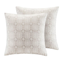 Load image into Gallery viewer, Madison Park Malia 6 Piece Embroidered Cotton Reversible Comforter Set - Full/Queen MP10-6183
