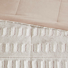 Load image into Gallery viewer, Madison Park Gia Back Print Long Fur Comforter Mini Set - King/Cal King MP10-6211
