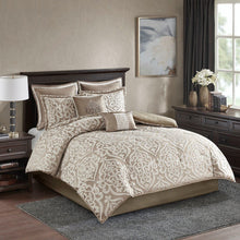 Load image into Gallery viewer, Madison Park Odette 8 Piece Jacquard Comforter Set - Cal King MP10-6289
