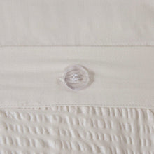 Load image into Gallery viewer, Madison Park Amaya 3 Piece Cotton Seersucker Duvet Cover Set - Full/Queen MP12-6161
