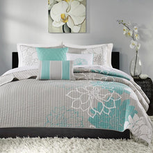 Load image into Gallery viewer, Madison Park Lola 6 Piece Quilted Coverlet Set -Full/Queen MP13-2644 By Olliix
