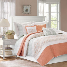 Load image into Gallery viewer, 6 Piece Cotton Percale Quilted Coverlet Set -Full/Queen MP13-2799 By Olliix
