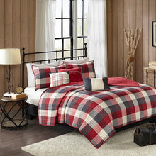 Load image into Gallery viewer, Madison Park 6 Piece Herringbone Coverlet Set -King/Cal King MP13-4675 By Olliix
