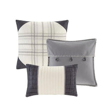 Load image into Gallery viewer, Madison Park 6 Piece Herringbone Coverlet Set -Full/Queen MP13-4681 By Olliix

