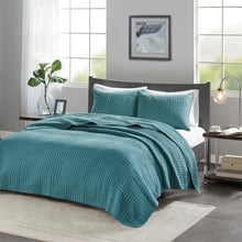 Load image into Gallery viewer, Madison Park Keaton Reversible Coverlet Set - Full/Queen MP13-6116

