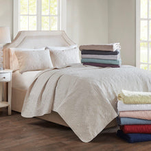 Load image into Gallery viewer, Madison Park Quebec Reversible Coverlet Set - Full/Queen MP13-6149
