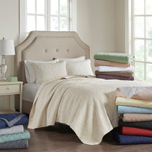 Load image into Gallery viewer, Madison Park Quebec Reversible Coverlet Set - Full/Queen MP13-6486
