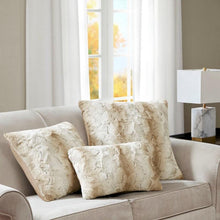 Load image into Gallery viewer, Madison Park Zuri Faux Fur Square Pillow -20X20&quot; MP30-4814 By Olliix
