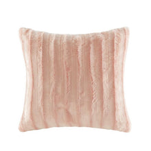 Load image into Gallery viewer, Madison Park Duke Faux Fur Square Pillow -20X20&quot; MP30-4963 By Olliix
