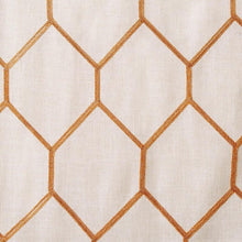Load image into Gallery viewer, Madison Park Metallic Geo Embroidered Window Panel -50X84" MP40-4363 By Olliix
