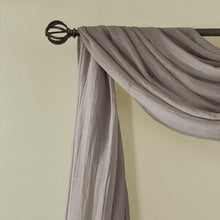 Load image into Gallery viewer, Madison Park Harper Solid Crushed Scarf Sheer -42" X 216" MP40-4505 By Olliix
