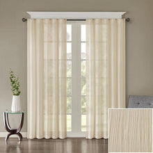Load image into Gallery viewer, Madison Park Solid Crushed Window Panel Pair -42" X 95" MP40-4526 By Olliix
