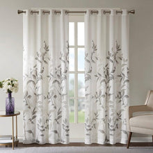 Load image into Gallery viewer, Madison Park Cecily Burnout Printed Window Panel -50X84" MP40-4609 By Olliix
