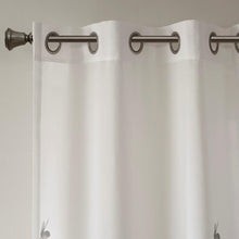 Load image into Gallery viewer, Madison Park Cecily Burnout Printed Window Panel -50X84" MP40-4609 By Olliix
